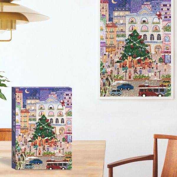 Winter Christmas 1000 Piece Jigsaw Puzzle