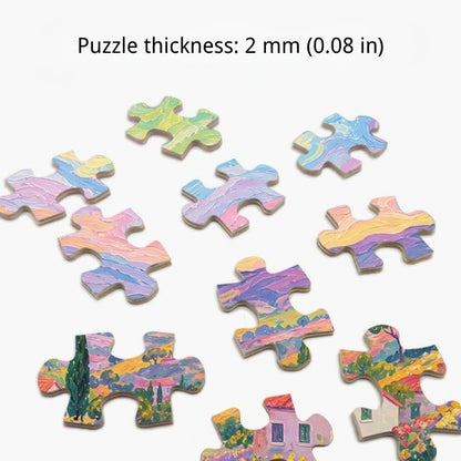 Colorful Starry Sky Jigsaw Puzzle