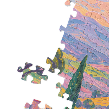 Colorful Starry Sky Jigsaw Puzzle