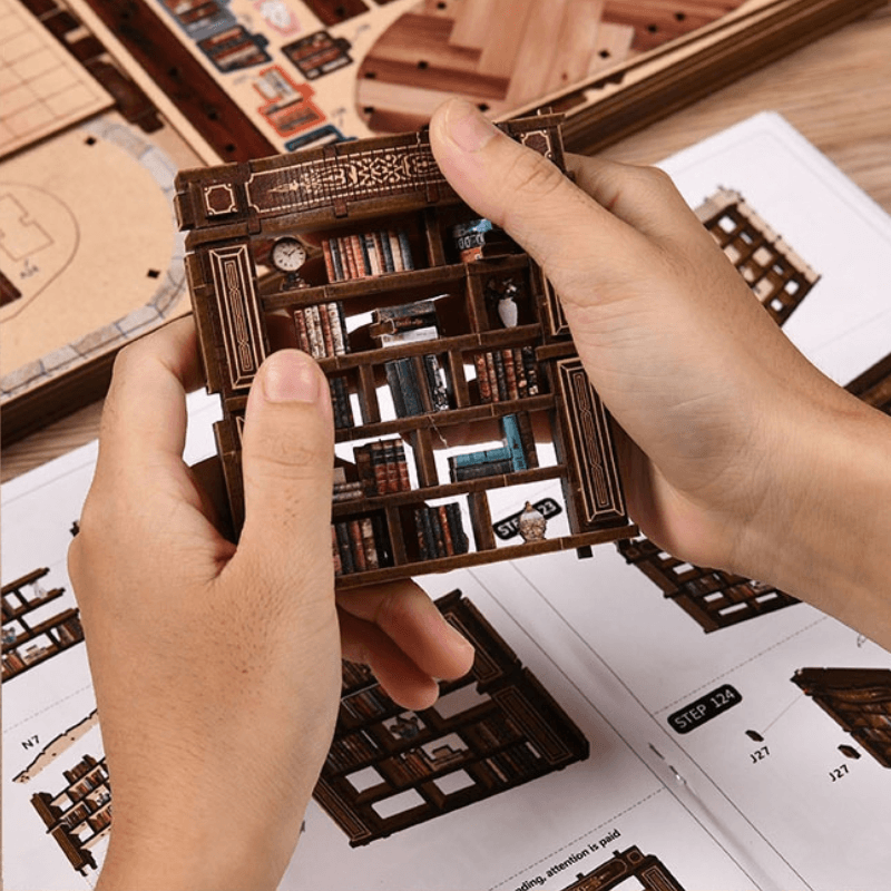 Dreamy Book Hall DIY Miniature House Kit