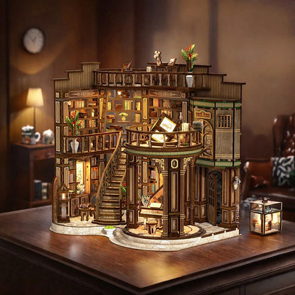 Dreamy Book Hall DIY Miniature House Kit