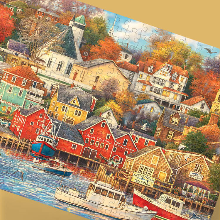 Good Times Harbor Jigsaw Puzzle