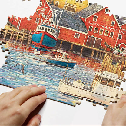 Good Times Harbor Jigsaw Puzzle