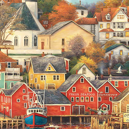 Good Times Harbor Jigsaw Puzzle