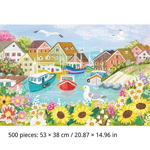 Island Town Jigsaw Puzzle