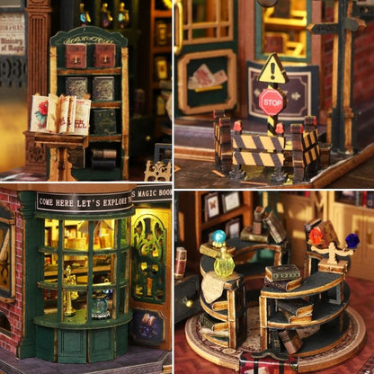 Twilight Book City DIY Miniature House Kit