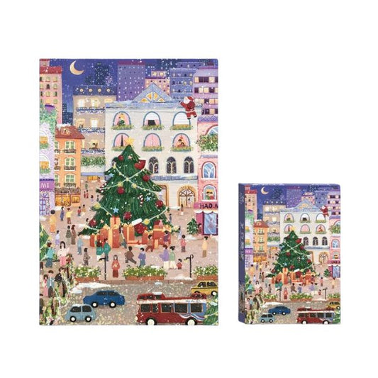 Winter Christmas 1000 Piece Jigsaw Puzzle