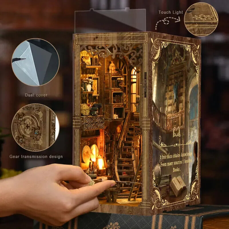 Ancient Book Archive DIY Book Nook Kit image 06