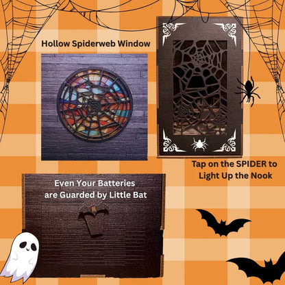 Dark Family Manor DIY Book Nook Kit image 05